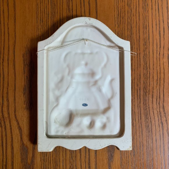 4 VTG Chalkware Fruit Coffee Grinder Japan Kitchen Plaques Retro Cottage - Picture 13 of 14